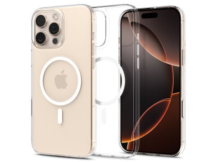 Spigen – Thin Fit T MagSafe puzdro pre iPhone 16 Pro Max – číro-biele