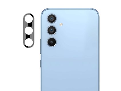 Techsuit - Full Camera Glass - Samsung Galaxy A34 5G - Black