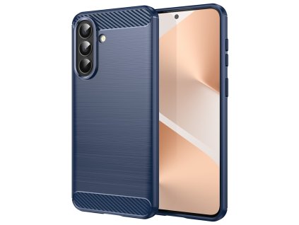 Techsuit – Carbon Silicone silikónové puzdro pre Samsung Galaxy A57 5G – modré