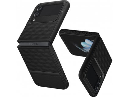 Spigen Puzdro Parallax - Samsung Galaxy Z Flip4 - matná čierna