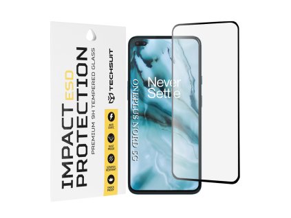 Techsuit – ESD Glass ochranné sklo na displej pre OnePlus Nord 5 – čierne