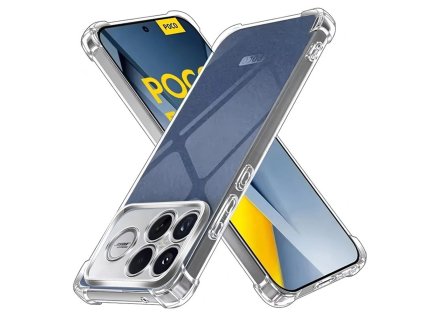 Techsuit - Shockproof Clear Silicone - Xiaomi Poco F8 Ultra - Clear