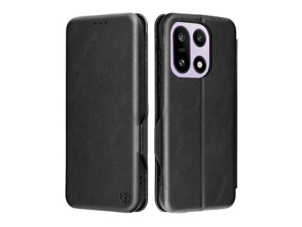 Techsuit – Safe Wallet Plus knižkové puzdro s priehradkami pre OnePlus 15 – čierne