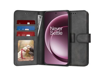 Techsuit – Diary Book knižkové puzdro pre OnePlus 15 – čierne