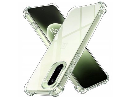 Techsuit – Shockproof Clear Silicone nárazuvzdorné silikónové puzdro pre OnePlus 15R – transparentné