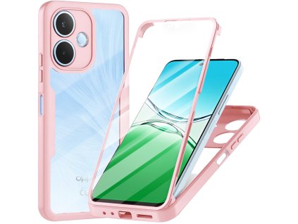 Techsuit - ColorVerse 360 Series + Screen Protector - Oppo A5 Pro 4G / A5 Pro 5G - Pink