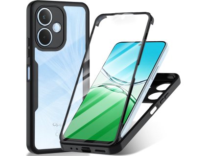 Techsuit - ColorVerse 360 Series + Screen Protector - Oppo A5 Pro 4G / A5 Pro 5G - Black