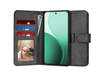 Techsuit - Diary Book - Oppo Reno14 - Black