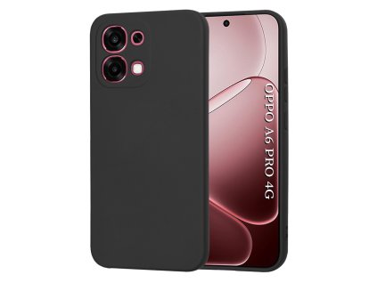 Techsuit – SoftFlex silikónové puzdro pre Oppo A6 Pro 4G / Oppo A6 Pro 5G – čierne