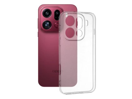 Techsuit - Clear Silicone - Oppo Find X9 Pro - Transparent