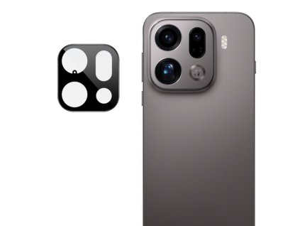 Techsuit - Full Camera Glass - Oppo Find X9 Pro - Black