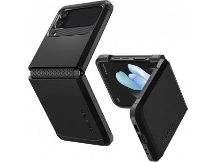 Spigen Tough Armor ochranný obal na - Samsung Galaxy Z Flip4 - čierny