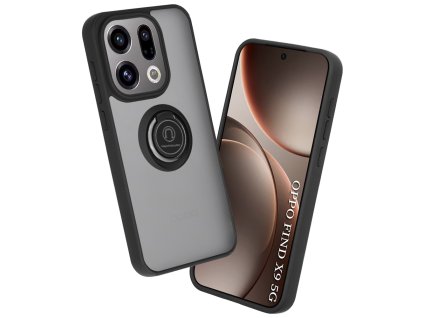 Techsuit – Glinth puzdro pre Oppo Find X9 – čierne