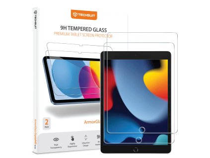 Techsuit - ArmorGlass CrystalHD (2 pack) - iPad 10.2 (2019/2020/2021) - Clear
