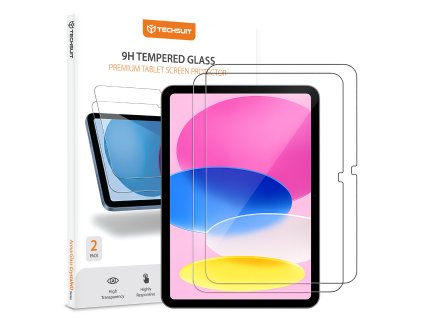 Techsuit – ArmorGlass CrystalHD (2 pack) ochranné sklo na tablet pre iPad 10 (2022) 10.9 / iPad 11 (2025) – číre
