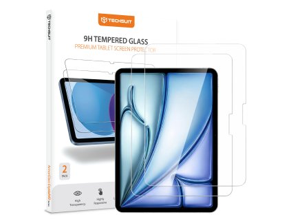Techsuit – ArmorGlass CrystalHD (2 pack) ochranné sklo na tablet pre iPad Air 11 (2024) / iPad Air 11 (2025) – číre