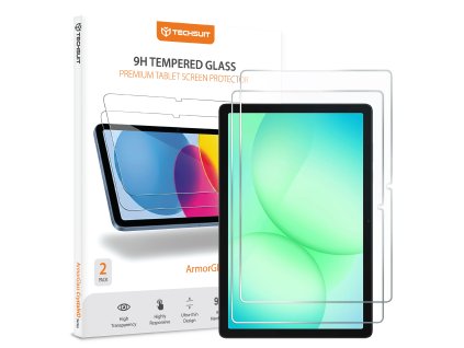 Techsuit – ArmorGlass CrystalHD (2 pack) ochranné sklo na tablet pre Samsung Galaxy Tab A9 Plus / A11 Plus – číre