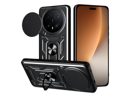 Techsuit – CamShield Series puzdro s posuvným krytom fotoaparátu pre Honor Magic8 Pro – čierne