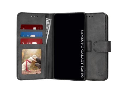 Techsuit - Diary Book - Samsung Galaxy S26 - Black