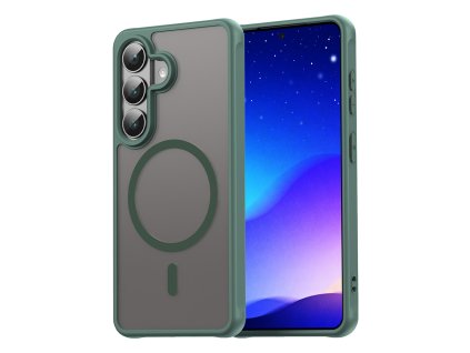 Techsuit – HaloFrost II MagSafe puzdro pre Samsung Galaxy S26 – zelené