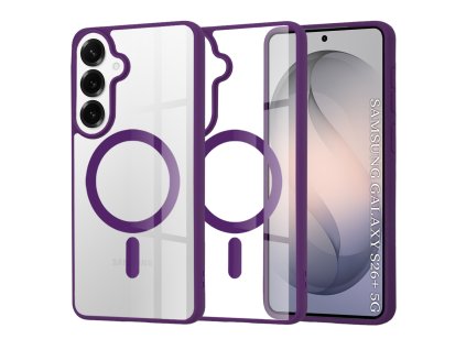 Techsuit – MagSafe Pro puzdro pre Samsung Galaxy S26 Plus – fialové