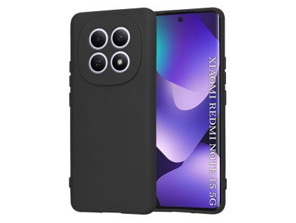 Techsuit – SoftFlex silikónové puzdro pre Xiaomi Redmi Note 15 5G / Redmi Note 15 4G / Poco M8 5G – čierne