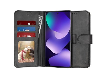 Techsuit - Diary Book - Xiaomi Redmi Note 15 5G / Note 15 4G / Poco M8 5G - Black