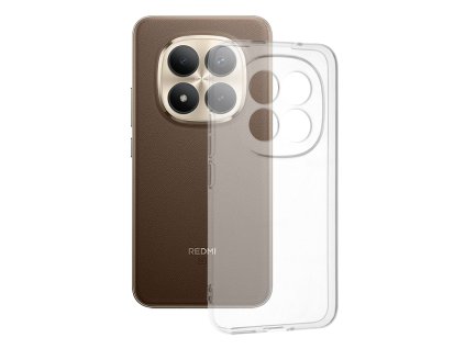 Techsuit – Clear Silicone silikónové puzdro pre Xiaomi Redmi Note 15 Pro+ 5G / Poco M8 Pro 5G – transparentné