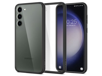 Spigen Ultra Hybrid ochranný obal na - Samsung Galaxy S23 Plus - matná čierna