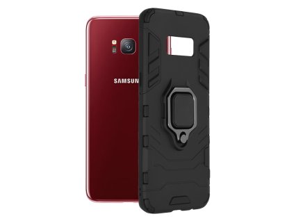 Techsuit - Silicone Shield - Samsung Galaxy S8 - Black