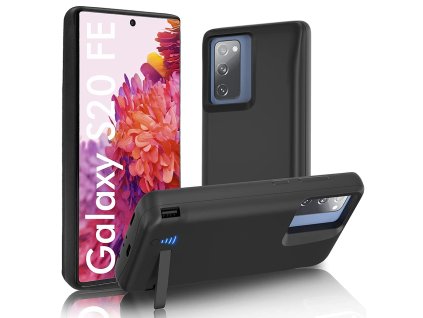 Power Pro Battery Case - Samsung Galaxy S20 FE 4G / S20 FE 5G - 5000 mAh - čierna