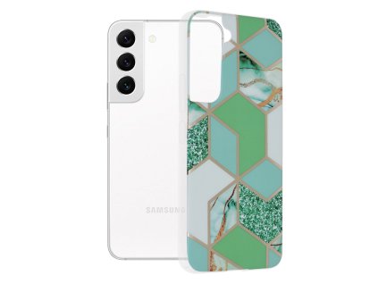 Techsuit - Marble Series - Samsung Galaxy S22 - Green Hex