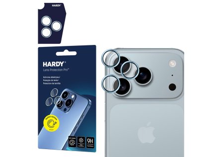 3mk - Hardy Lens Protection Pro - iPhone 17 Pro - Ocean Blue