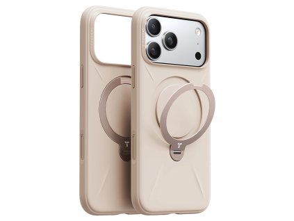Torras - QPRO Silicone Series - iPhone 17 Pro Max - Dessert Gold