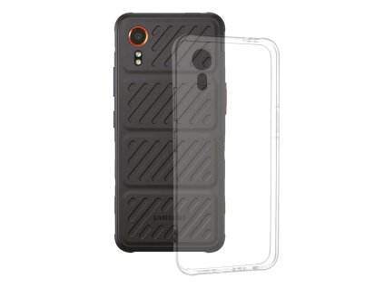Techsuit Clear Silicone silikónový obal pre Samsung Galaxy Xcover7 – priehľadný