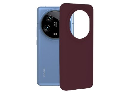 Techsuit - Soft Edge Silicone - Xiaomi 14 Ultra - Plum Violet