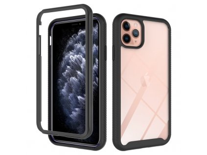 Defense360 PRO kryt + ochrana displeja - iPhone 11 pro - čierna