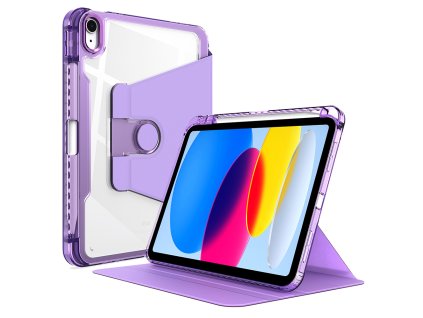 Techsuit - Crystal Vision - iPad 10 (2022) 10.9 / 11 (2025) - Purple