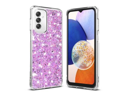 Techsuit - Sparkly Glitter - Samsung Galaxy A14 4G / A14 5G - Magenta