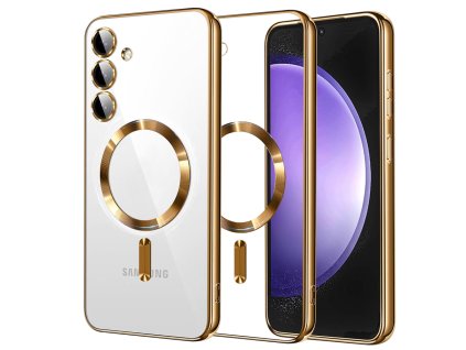 Techsuit - Luxury Crystal MagSafe - Samsung Galaxy S23 FE - Gold