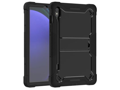 Techsuit - Rugged TabShell + Screen Protector - Samsung Galaxy Tab S9 / S9 FE / S10 FE - Black
