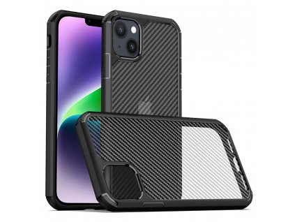 Techsuit CarbonFuse - kryt na Iphone 14 Plus - čierny