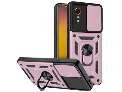 Techsuit CamShield Series ochranný obal pre Samsung Galaxy Xcover7 – ružovozlatý