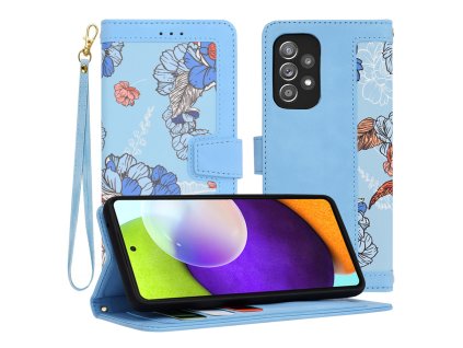 Techsuit - FlipCraft - Samsung Galaxy A52 4G / A52 5G / A52s 5G - Vibrant Blue