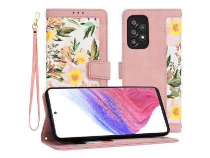 Techsuit - FlipCraft - Samsung Galaxy A53 5G - Sweetheart Pink