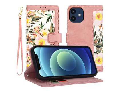 Techsuit - FlipCraft - iPhone 12 / 12 Pro - Sweetheart Pink