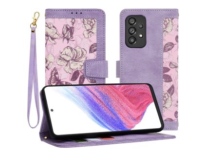 Techsuit - FlipCraft - Samsung Galaxy A53 5G - Mysterious Purple