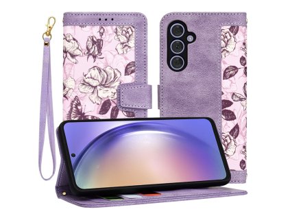 Techsuit - FlipCraft - Samsung Galaxy A54 - Mysterious Purple