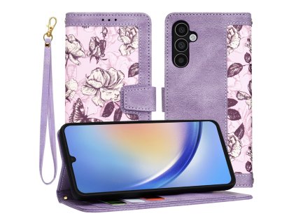 Techsuit - FlipCraft - Samsung Galaxy A34 5G - Mysterious Purple