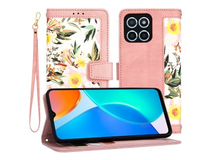 Techsuit - FlipCraft - Honor X6 / X8 5G / 70 Lite - Sweetheart Pink